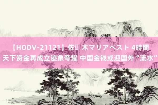 【HODV-21121】佐々木マリアベスト 4時間 天下资金再成立迹象夸耀 中国金钱或迎国外“流水”